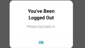 Log Out and Log Back In